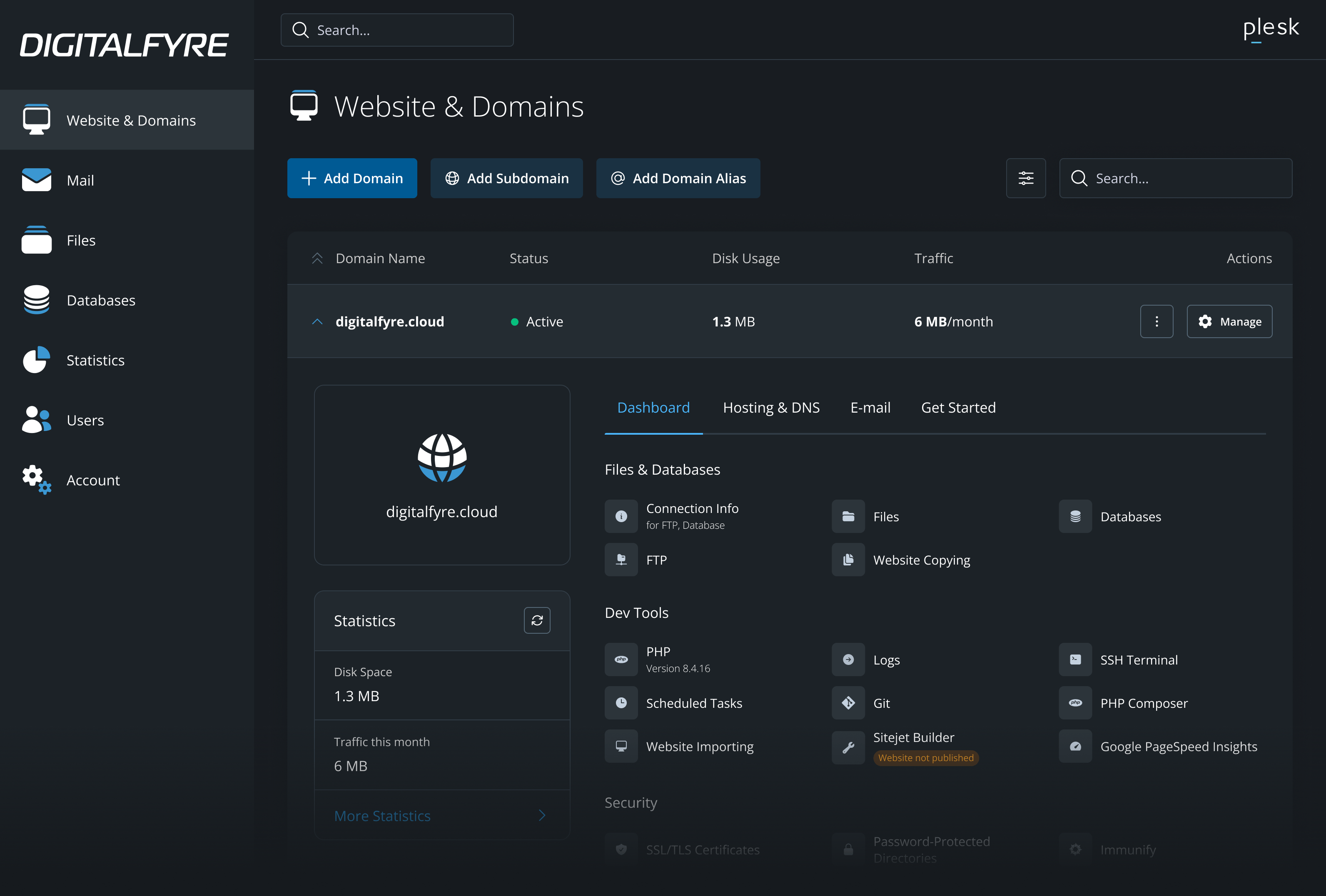Dashboard